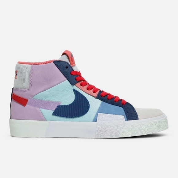 Nike Zoom Blazer Mid Premium SB \'Mosaic Multi\' DA8854-500 Men\'s Shoes Sz 8 main image 15